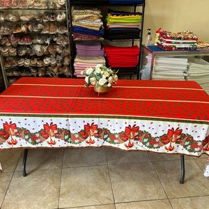 Christmas tablecloth / Manteles navideños